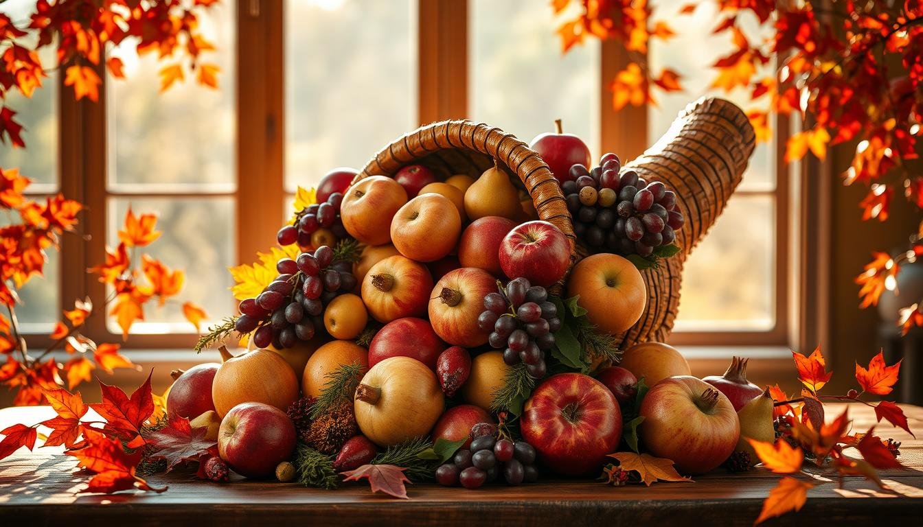 Creative Fruit Displays for Fall