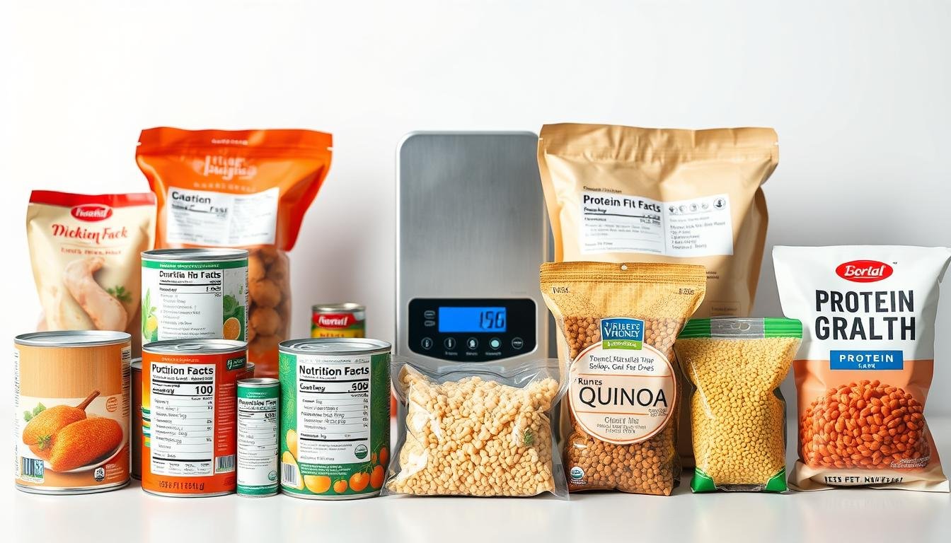 comparing protein content