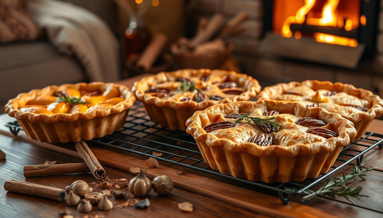cozy autumn pies