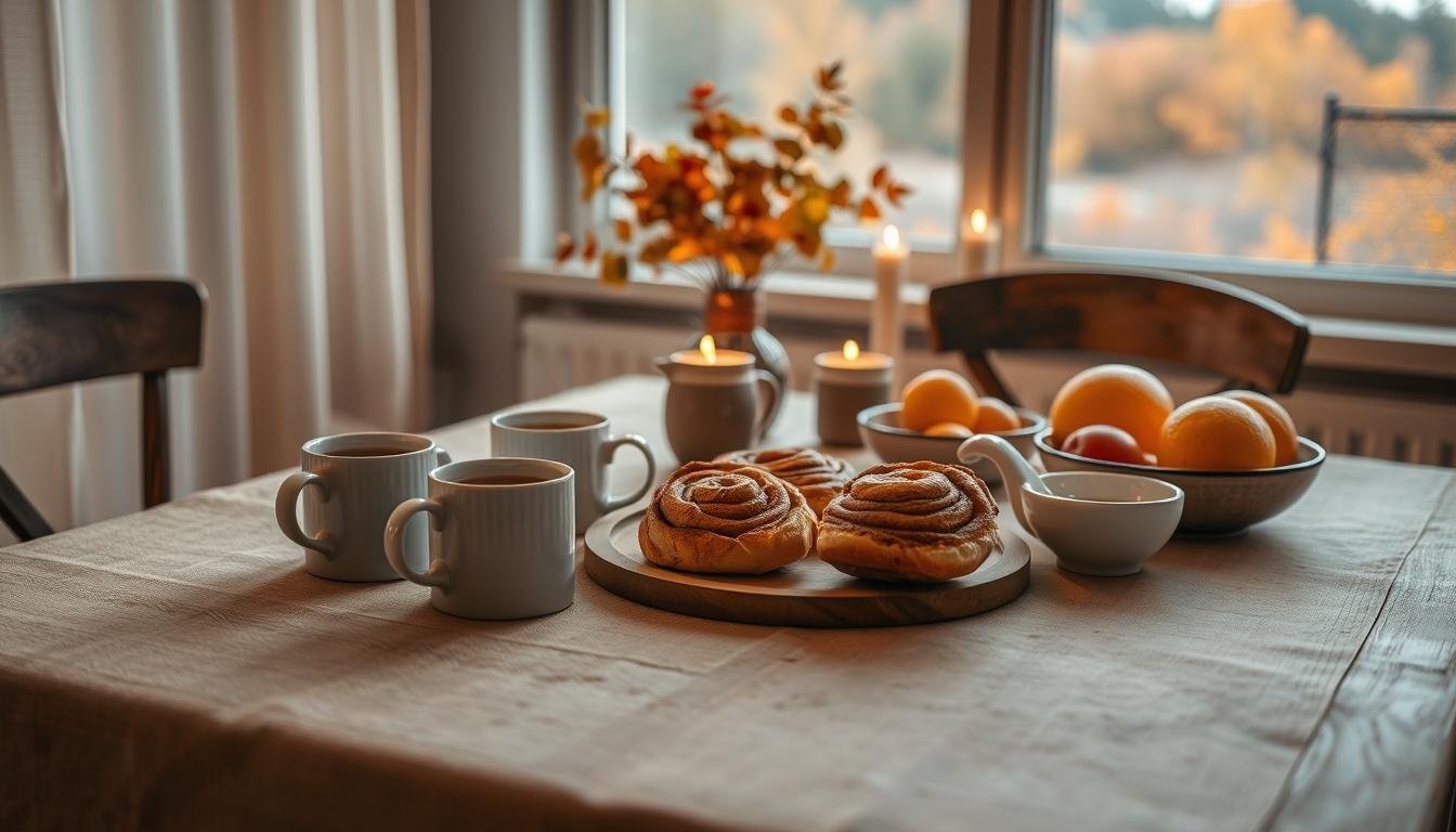 cozy breakfast decor