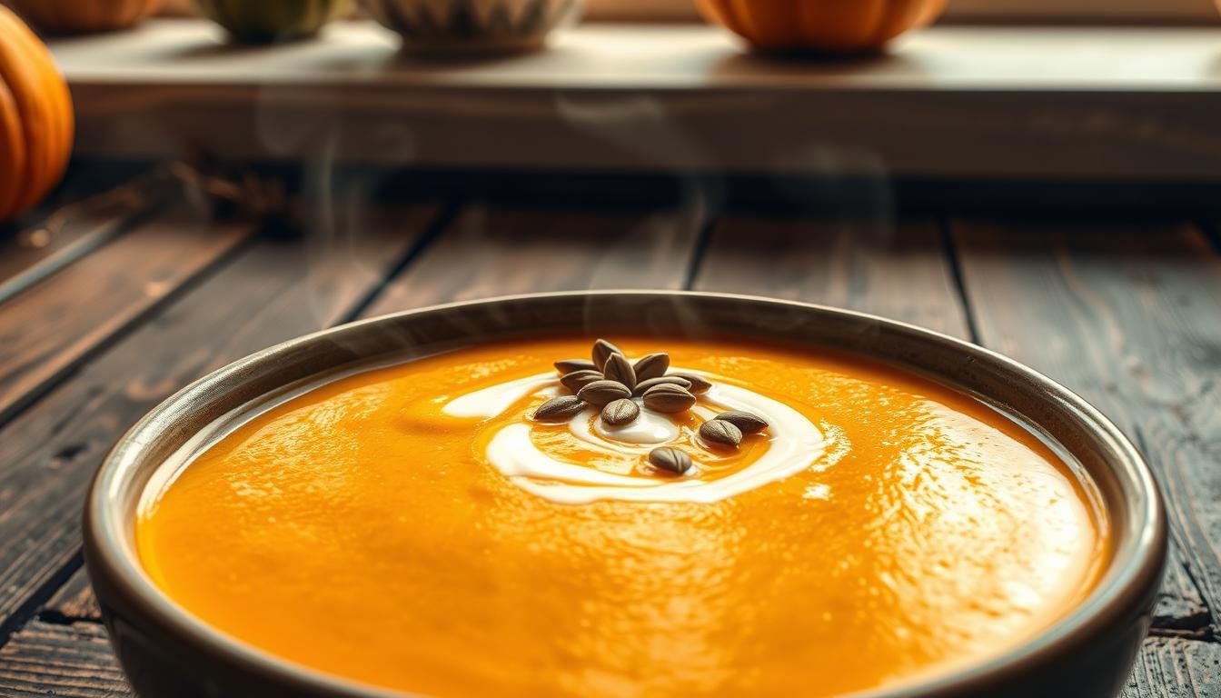 creamy pumpkin soup