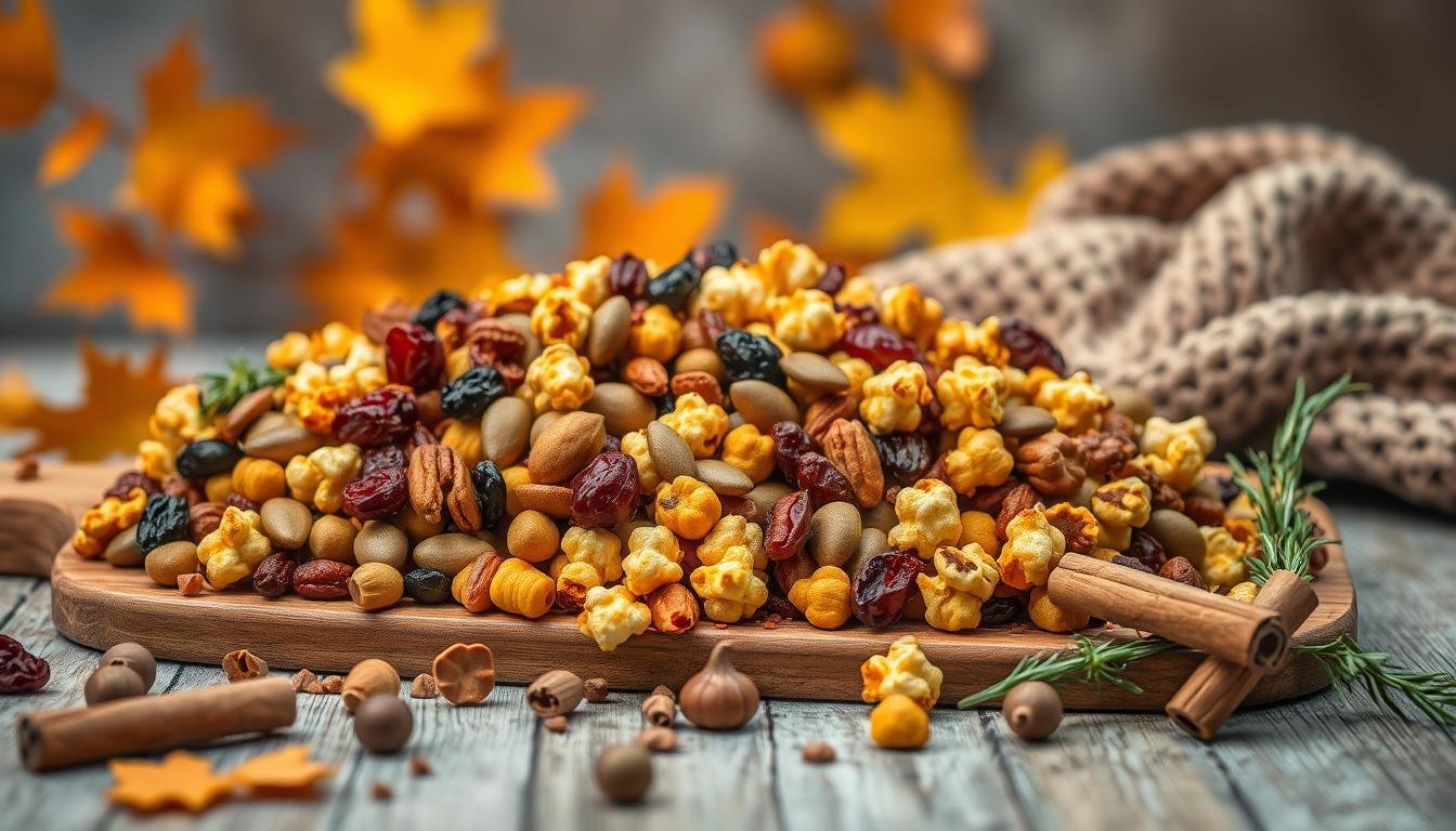 delicious fall snack mix
