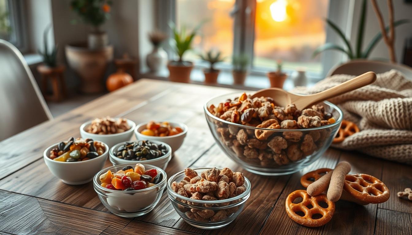 homemade fall snack mix recipe
