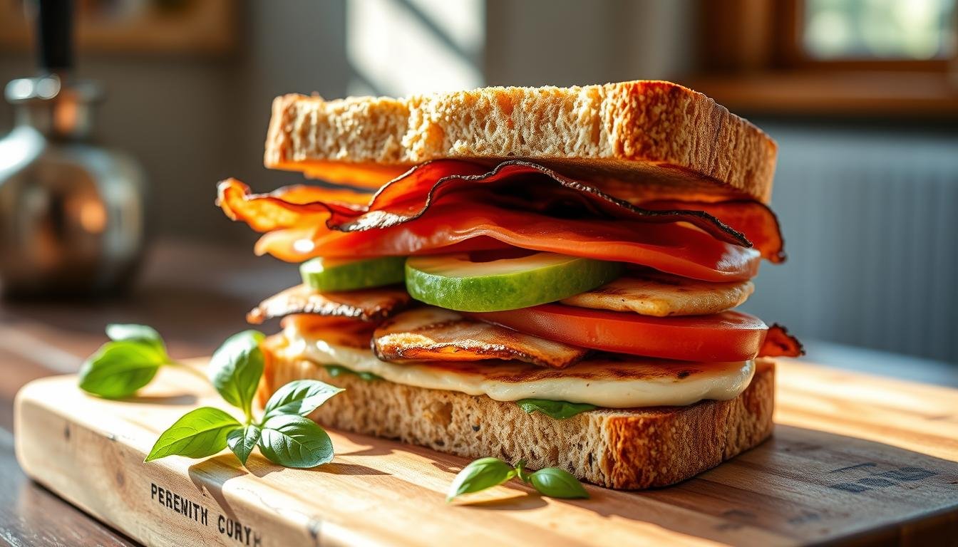 protein-rich sandwich